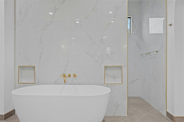 3008 W 50th St, Austin, TX 78731 - bathroom with a freestanding tub