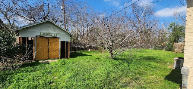 2810 Inwood Rd, Temple, TX 76502 - view of yard with a storage shed