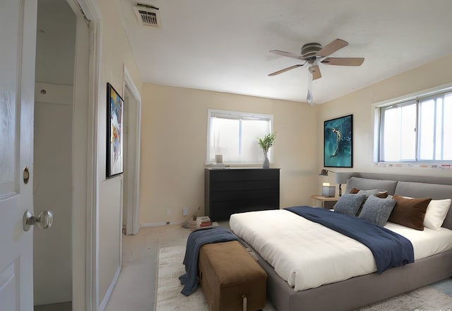 2810 Inwood Rd, Temple, TX 76502 - bedroom featuring ceiling fan and baseboards