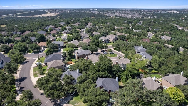 birds eye view of property featuring a residential view