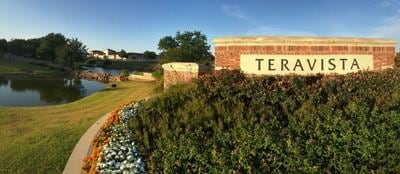 4323 Fairway Path, Round Rock, TX 78665 - community sign featuring a water view and a yard