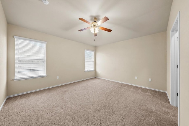 15210 Walcott Dr, Austin, TX 78725 - empty room with light carpet and ceiling fan