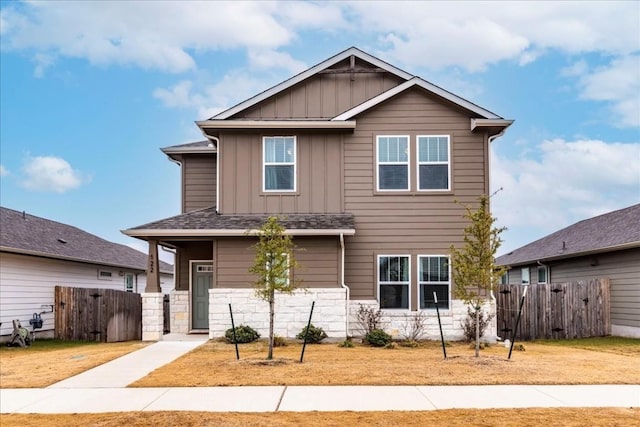 view of craftsman house