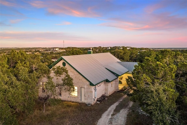 1001 Springlake Dr, Dripping Springs, TX 78620 - aerial view of property and surrounding area