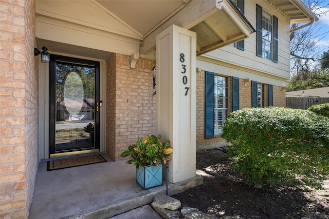 view of entrance to property