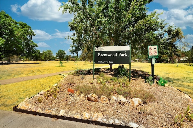 1801 Duke Ave, Austin, TX 78757 - community sign with a lawn
