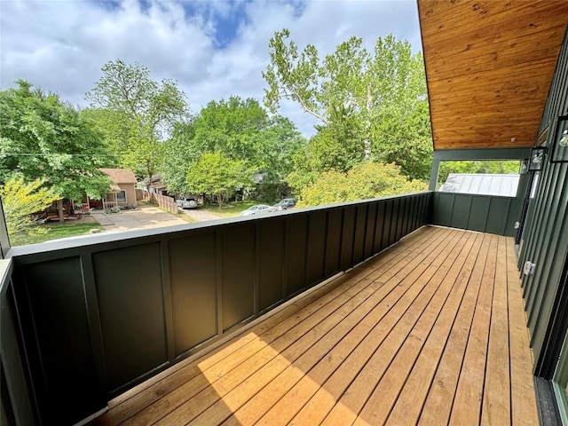 1708 Canterbury St Unit 1, Austin, TX 78702 - view of wooden deck