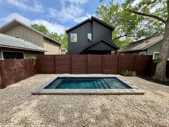 1708 Canterbury St Unit 1, Austin, TX 78702 - view of swimming pool featuring a fenced backyard