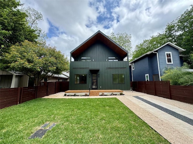 1708 Canterbury St Unit 1, Austin, TX 78702 - view of front of house with board and batten siding