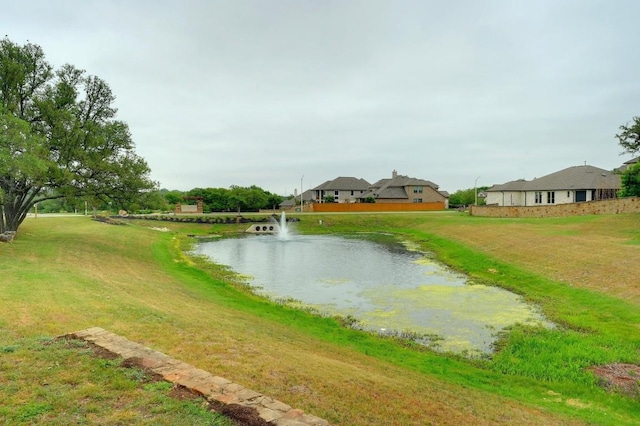 property view of water