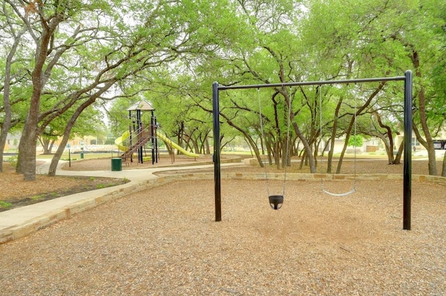 view of play area