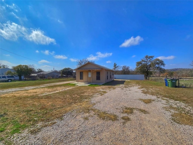 view of ranch-style house