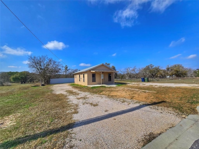 view of ranch-style house