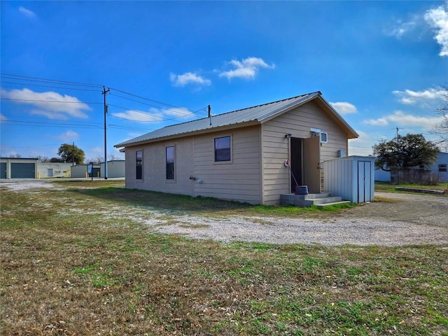 view of rear view of property