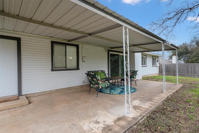 view of patio / terrace