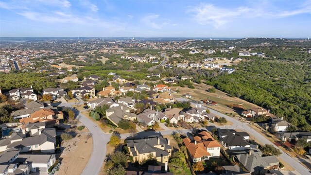 905 Madison Fork Dr, Lakeway, TX 78738 - aerial view of property's location with nearby suburban area