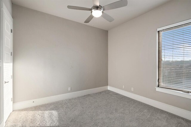 905 Madison Fork Dr, Lakeway, TX 78738 - carpeted empty room featuring ceiling fan and baseboards