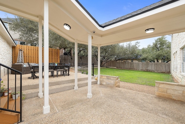 view of patio / terrace