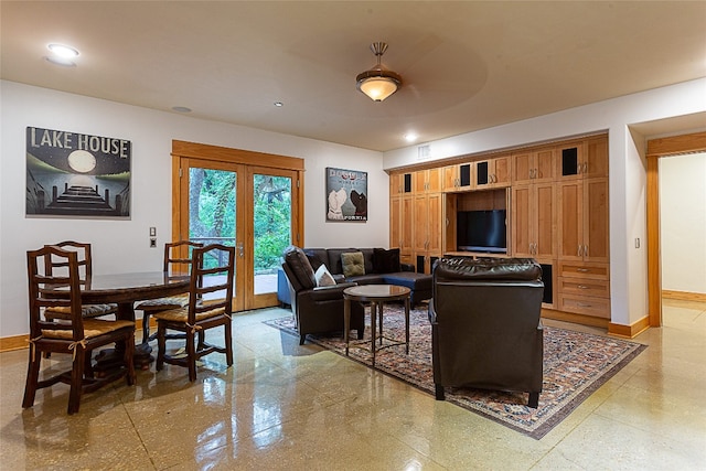 view of living room