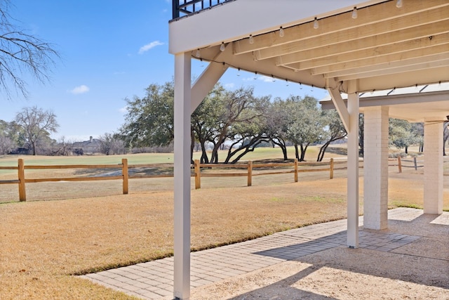 1210 Sun Ray, Horseshoe Bay, TX 78657 - view of yard featuring a patio