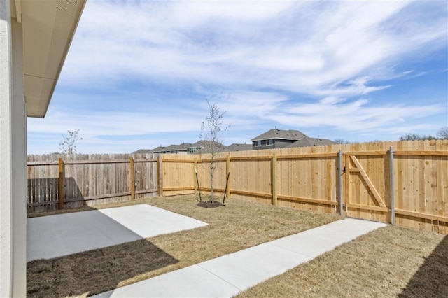 332 Witchhazel Way, San Marcos, TX 78666 - fenced backyard featuring a patio area