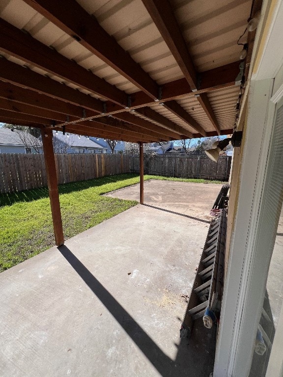 view of patio / terrace