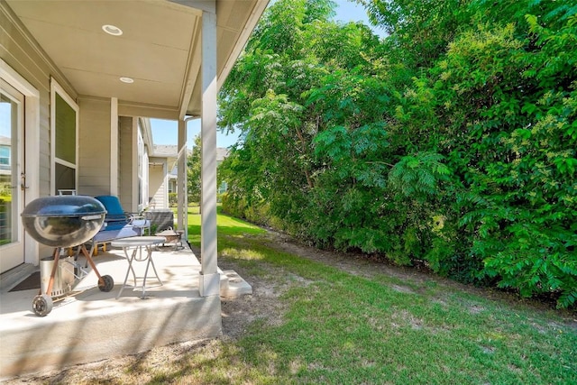 1801 Roseburg Dr Unit 29, Austin, TX 78754 - view of yard with a patio area