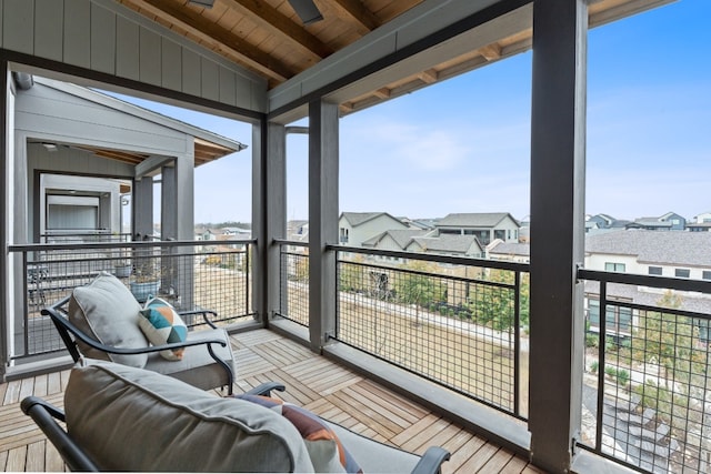 4510 Unity Cir Unit 258, Austin, TX 78731 - balcony featuring a residential view