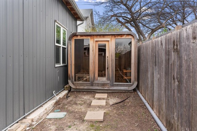 3601 Marcae Ct, Austin, TX 78704 - view of shed