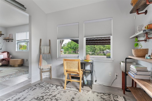 3601 Marcae Ct, Austin, TX 78704 - dining room featuring wood finished floors and baseboards