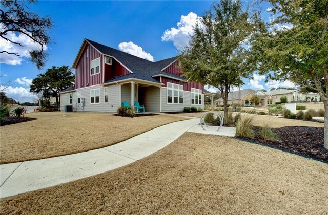 321 Dancing Oak Ln Unit 101, San Marcos, TX 78666 - view of front of house featuring board and batten siding