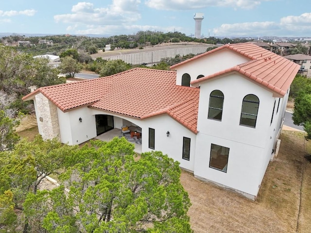 view of back of property