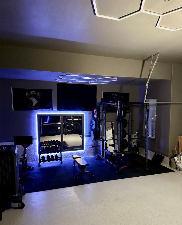 view of exercise room