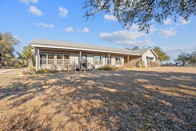 view of ranch-style home