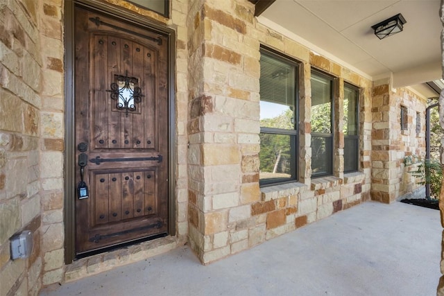 view of entrance to property