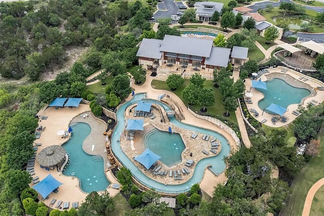 513 Elworth Path, Lakeway, TX 78738 - view of property location featuring a pool