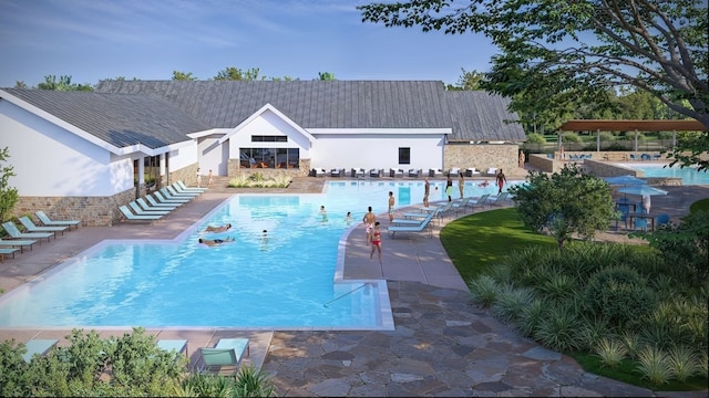 1420 Fm 967, Buda, TX 78610 - community pool featuring a patio