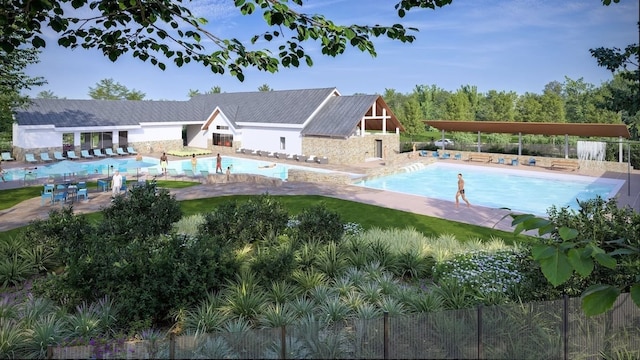 1420 Fm 967, Buda, TX 78610 - community pool featuring a patio area