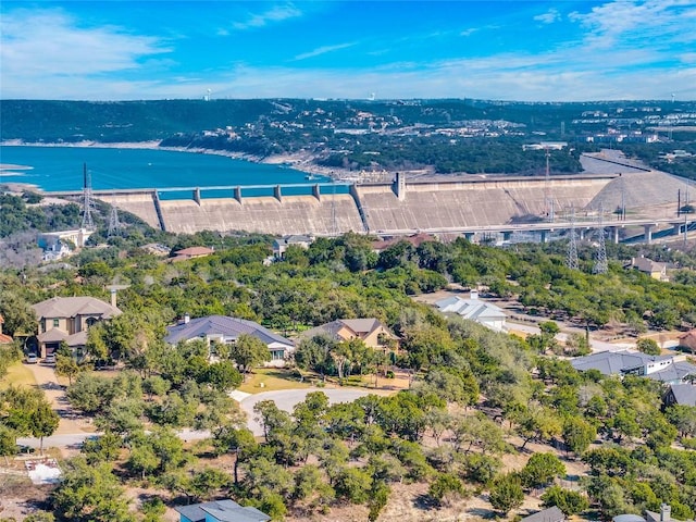 3701 Copper Ridge Ct, Austin, TX 78734 - bird's eye view of a nearby body of water