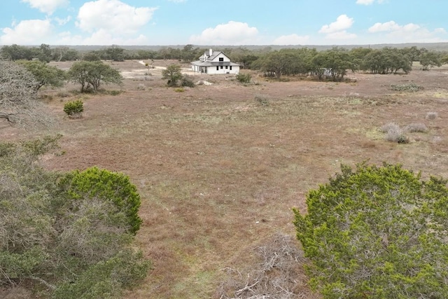 bird's eye view featuring a rural view