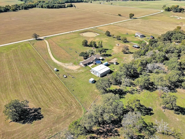 1252 County Road 106, Paige, TX 78659 - drone / aerial view featuring a rural view