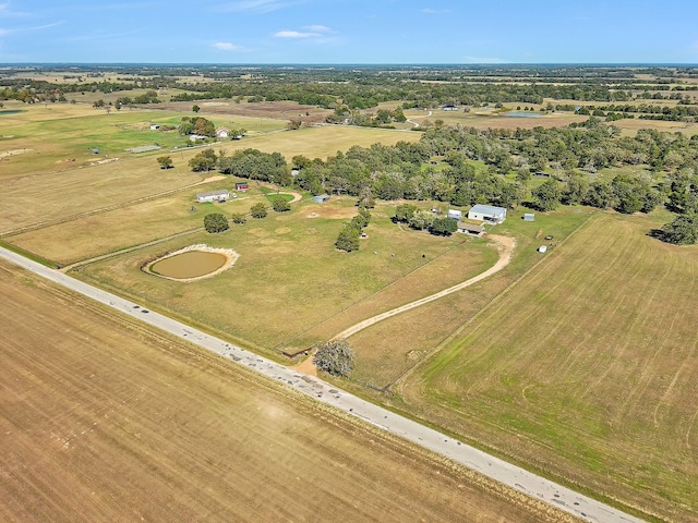 1252 County Road 106, Paige, TX 78659 - bird's eye view featuring a rural view