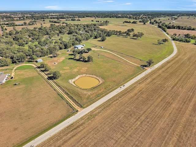 1252 County Road 106, Paige, TX 78659 - bird's eye view with a rural view