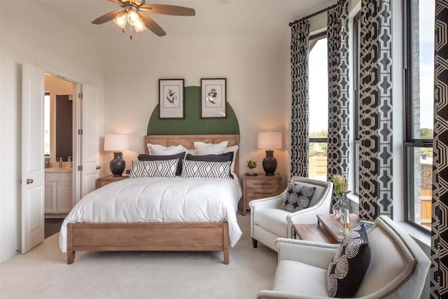 2516 Carretera Dr, Leander, TX 78641 - carpeted bedroom with ensuite bath