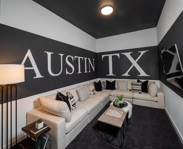 2516 Carretera Dr, Leander, TX 78641 - living room featuring baseboards