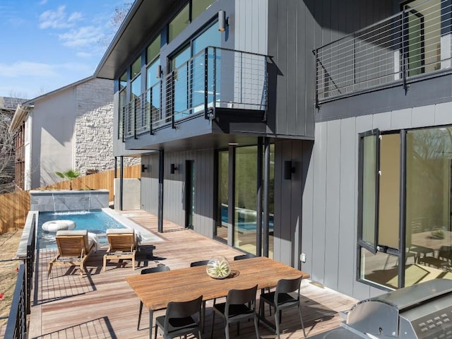 4502 Hyridge Dr, Austin, TX 78759 - view of deck