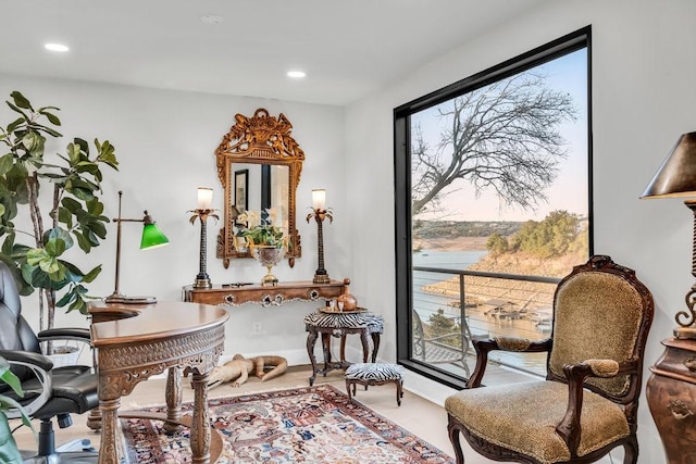 1027 Challenger, Lakeway, TX 78734 - sitting room with healthy amount of natural light and recessed lighting