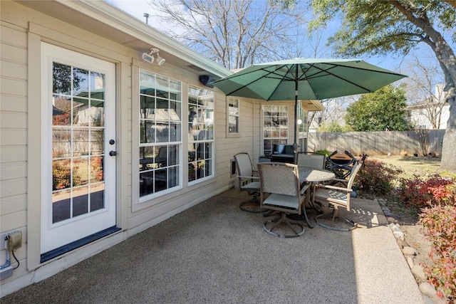 view of patio / terrace