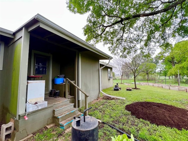 view of yard