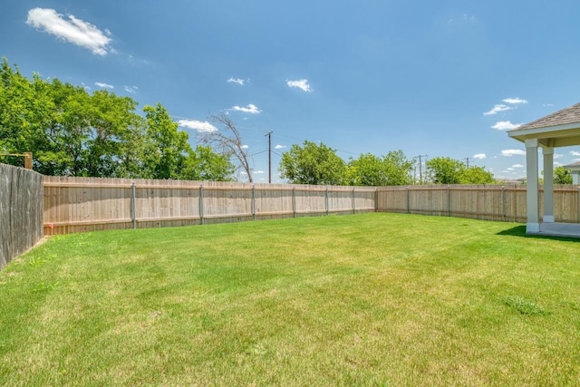 19216 Lady Bird Johnson St, Manor, TX 78653 - view of fenced backyard